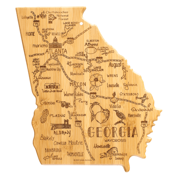 U.S. Destination Bamboo Cutting and Serving Boards 432