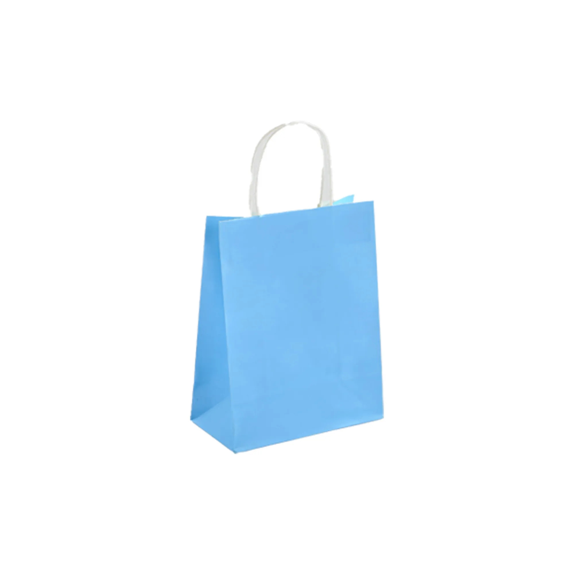 MOQ 20 Coloured Kraft Paper Tote Bag 7