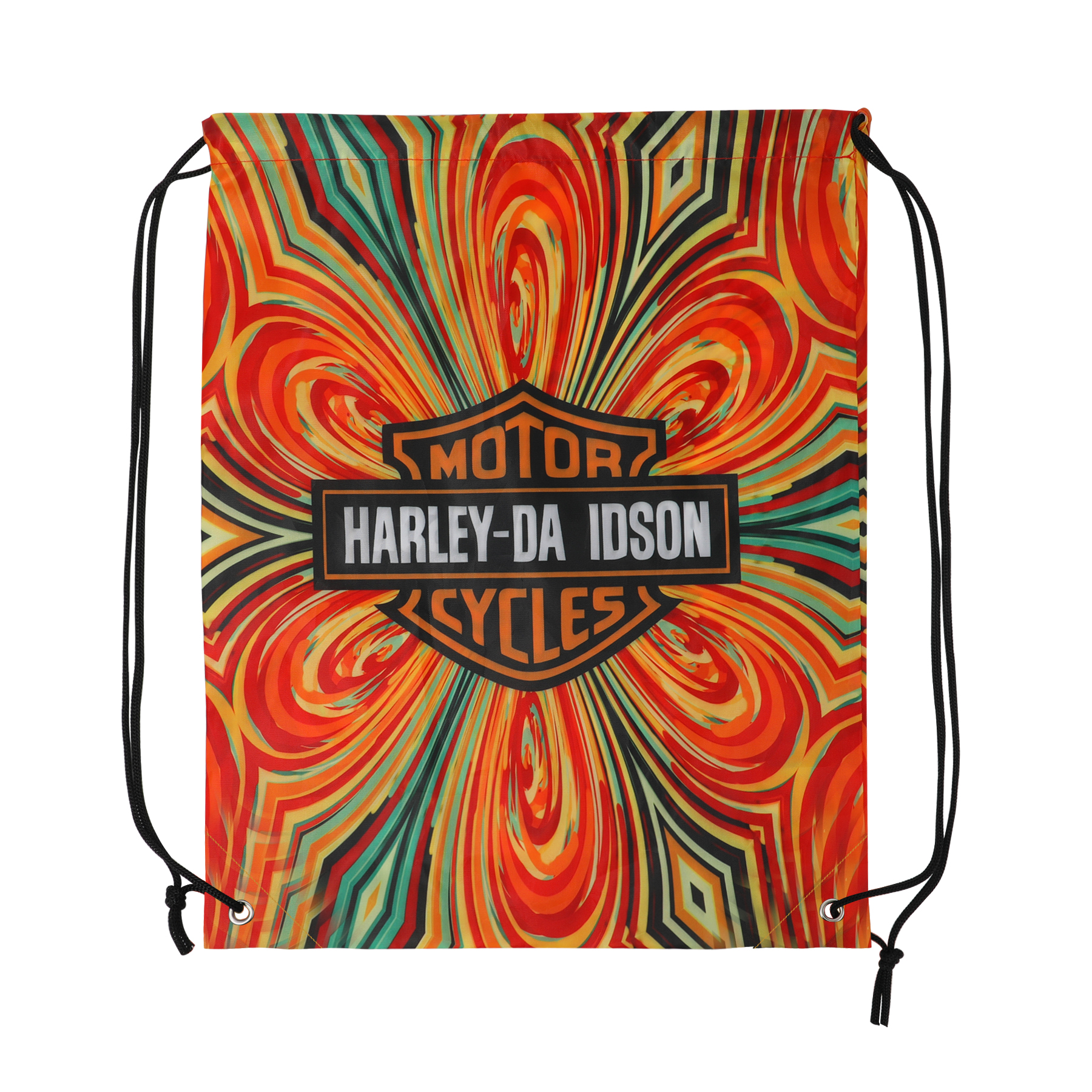 14" x 17" Dye-Sublimated Drawstring Backpack 3