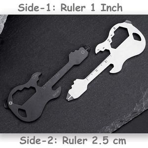 Versatile Key Chain Wrench Ruler Bottle Opener 9