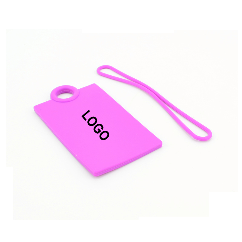 Silicone Luggage nameplate 3