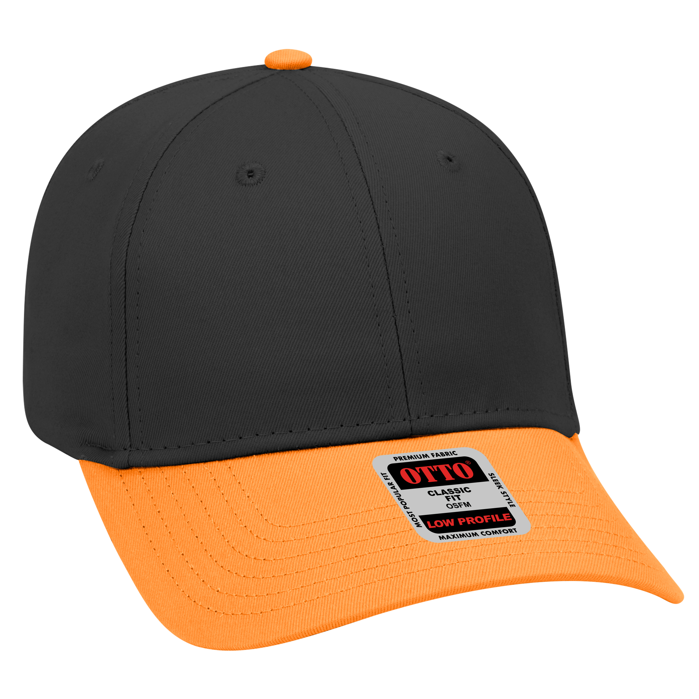 OTTO CAP® 6 Panel Low Profile Baseball Cap 84