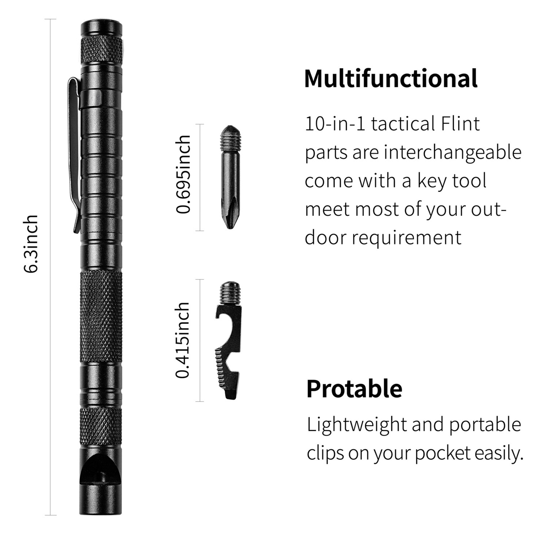 Multi Functional Tactical Pen 21