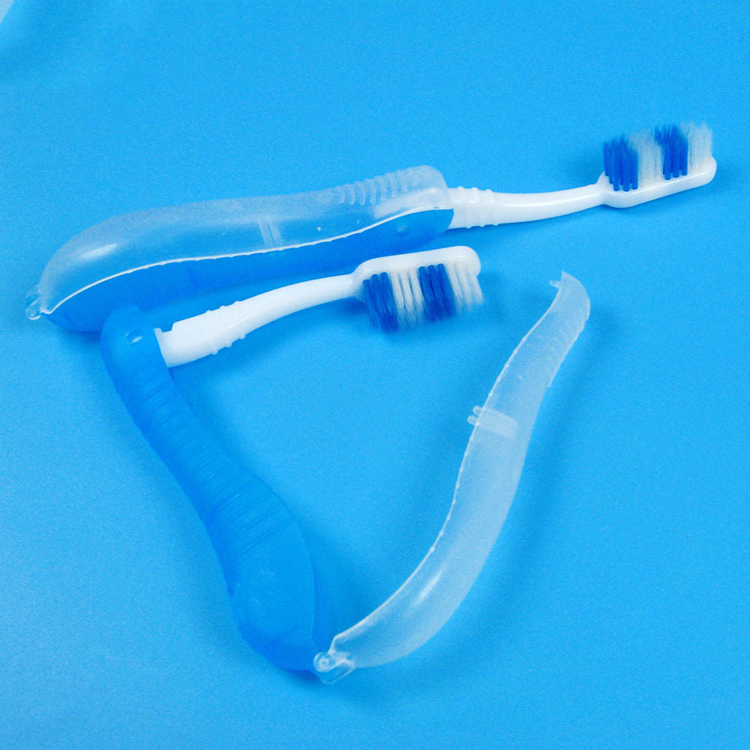 Travel Toothbrush In Folding Case 1
