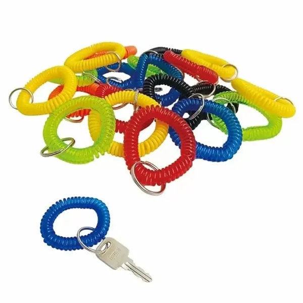 Spiral Wrist Coil Key Chain 1