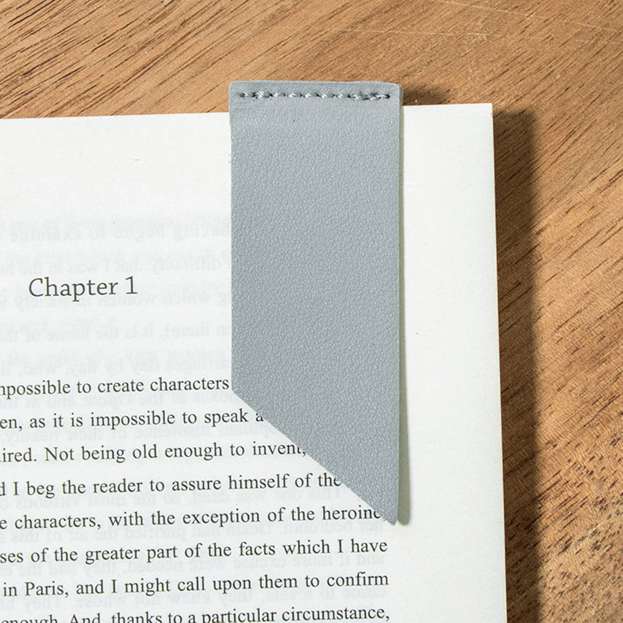 PU Leather Bookmark Page Marker 6