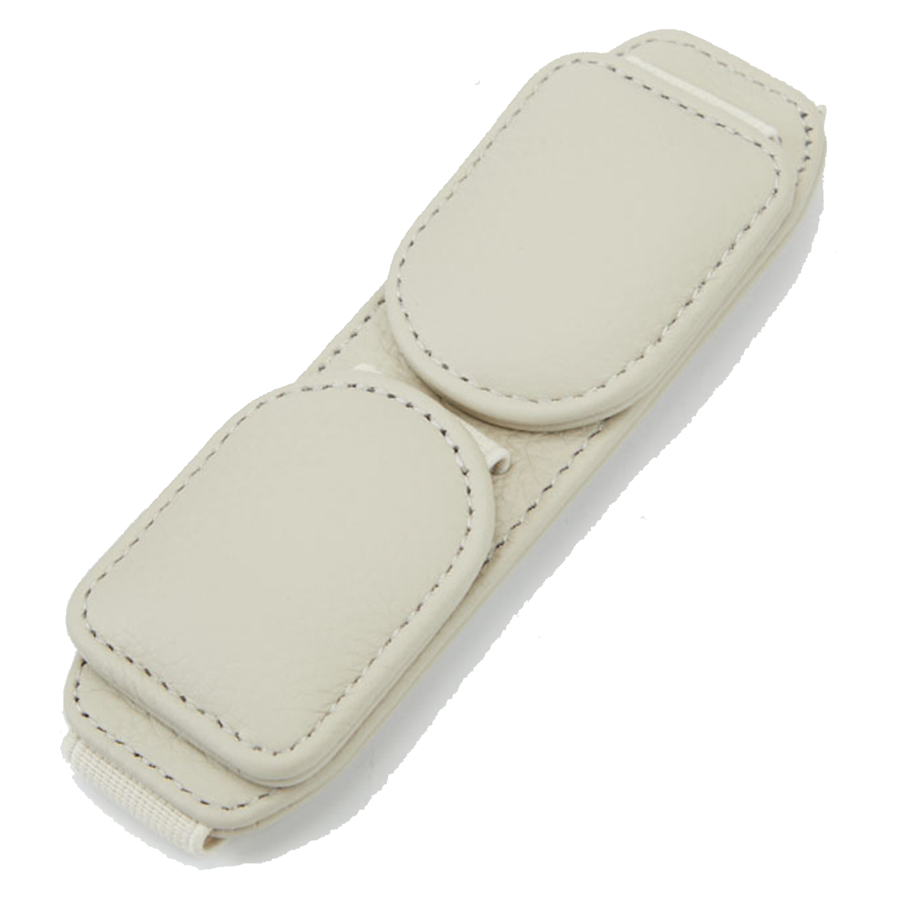 Genuine Leather Sun Visor Glasses Storage Bracket 2