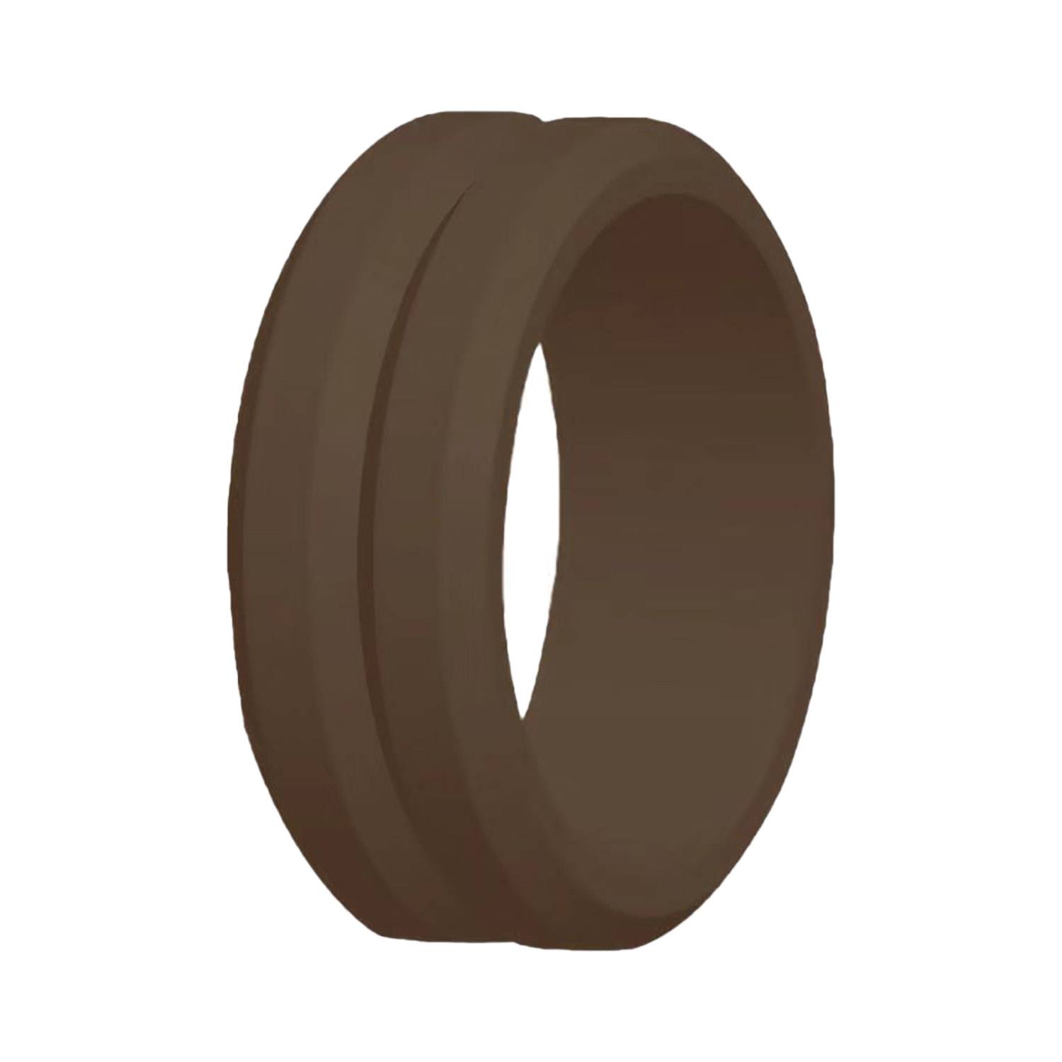 V-Groove Silicone Ring for Men – Flexible & Durable 4