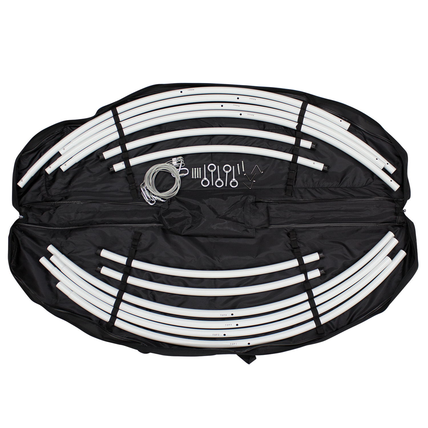 12' Round EuroFit™ Hanging Banner Kit 5