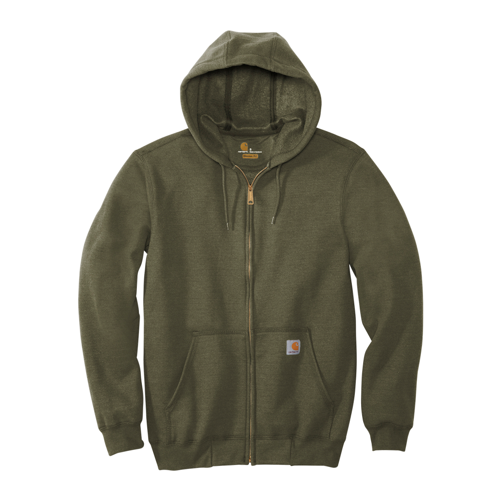 Carhartt(R) Midweight Hooded Zip-Front Sweatshirt 9