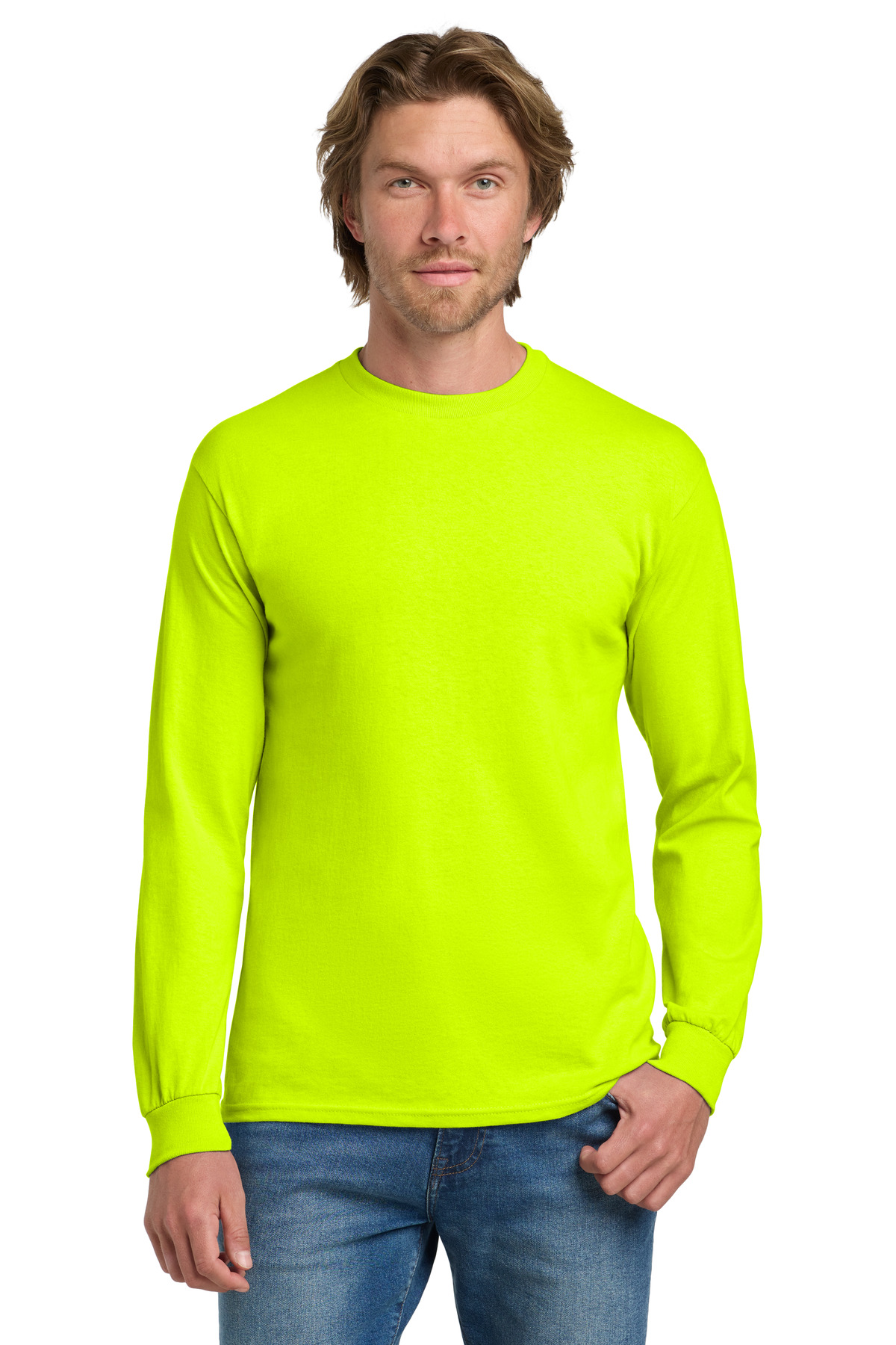Gildan - Heavy Cotton 100% Cotton Long Sleeve T-Shirt. 5400 175