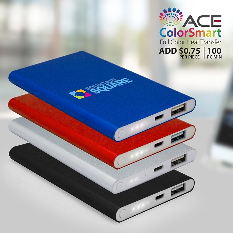 Columbus - 4000 mAh SLIM METAL PORTABLE POWER BANK 1