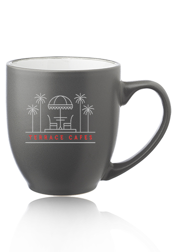 16 oz. Pop Out Bistro Two Tone Coffee Mugs 11