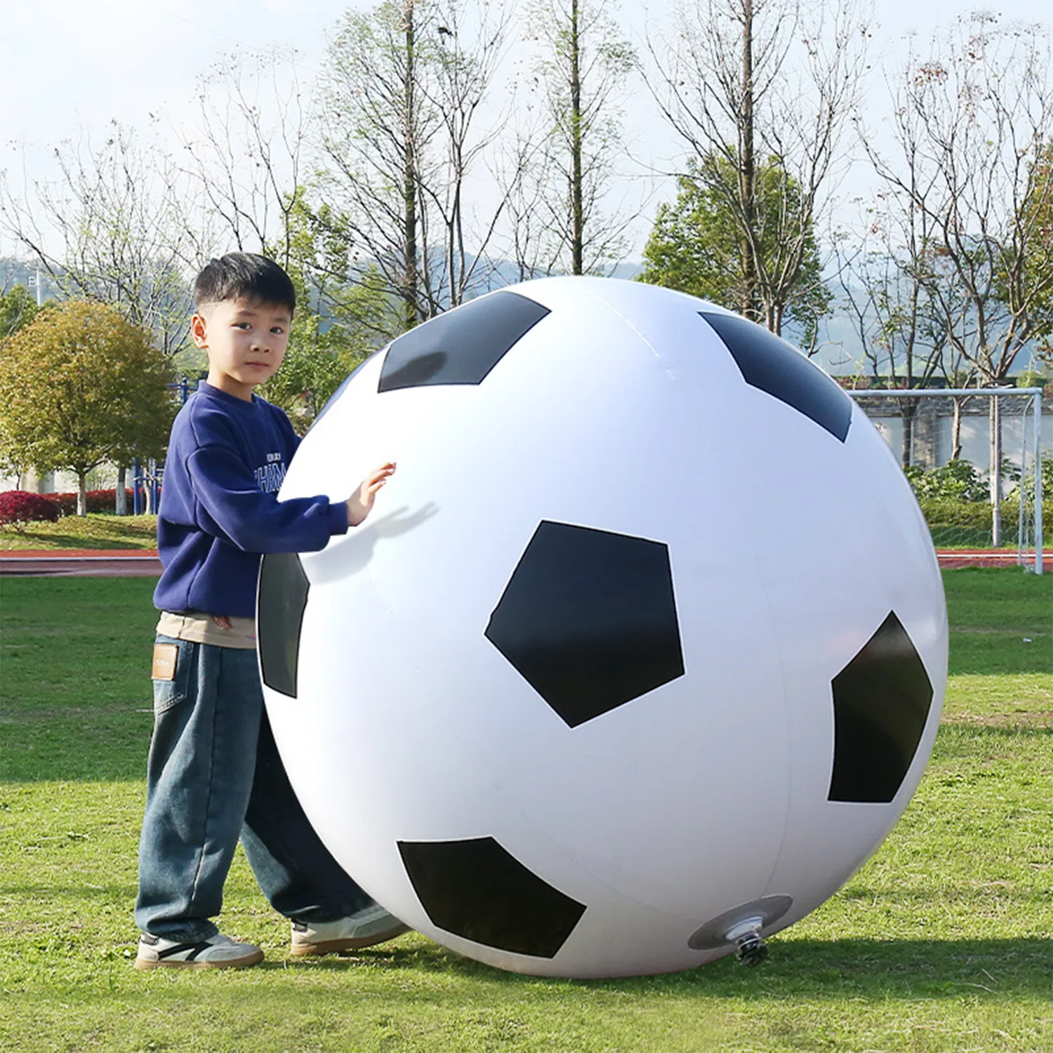 Big Plastic Inflatable Football 2