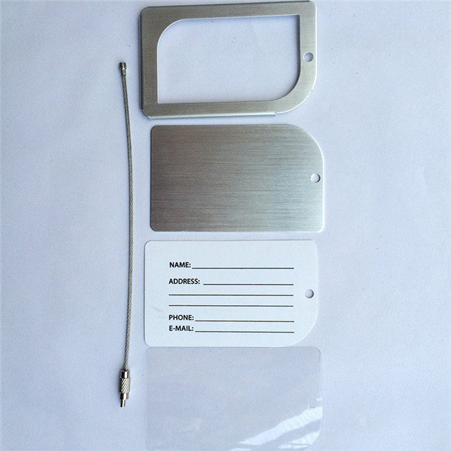 Metal Slider Luggage Tags 6