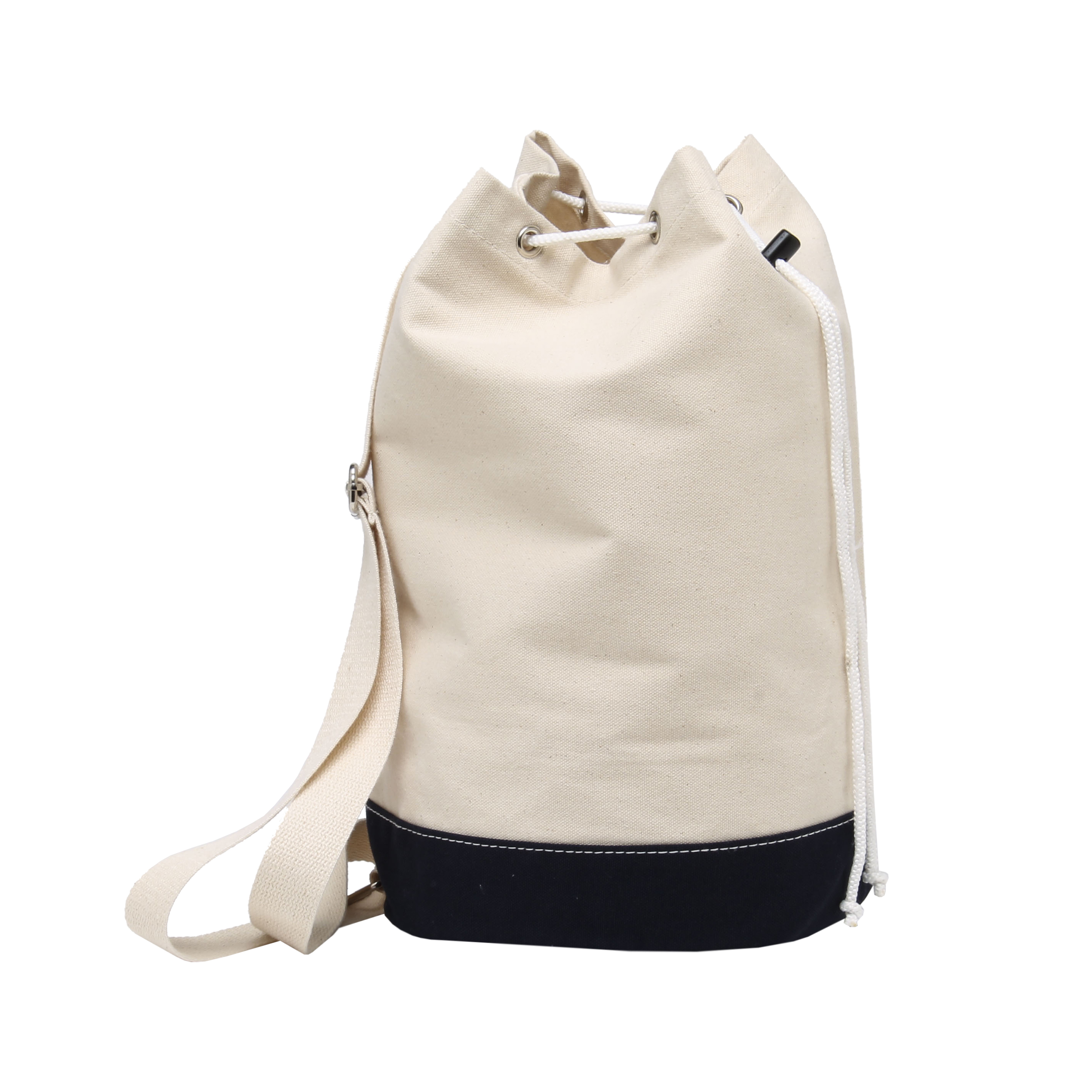10 Oz. Lightweight Canvas Standing Duffle Backpack 3
