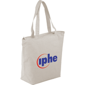 Maine 8oz Cotton Canvas Zippered Tote, custom tote bag with logo imprint 94