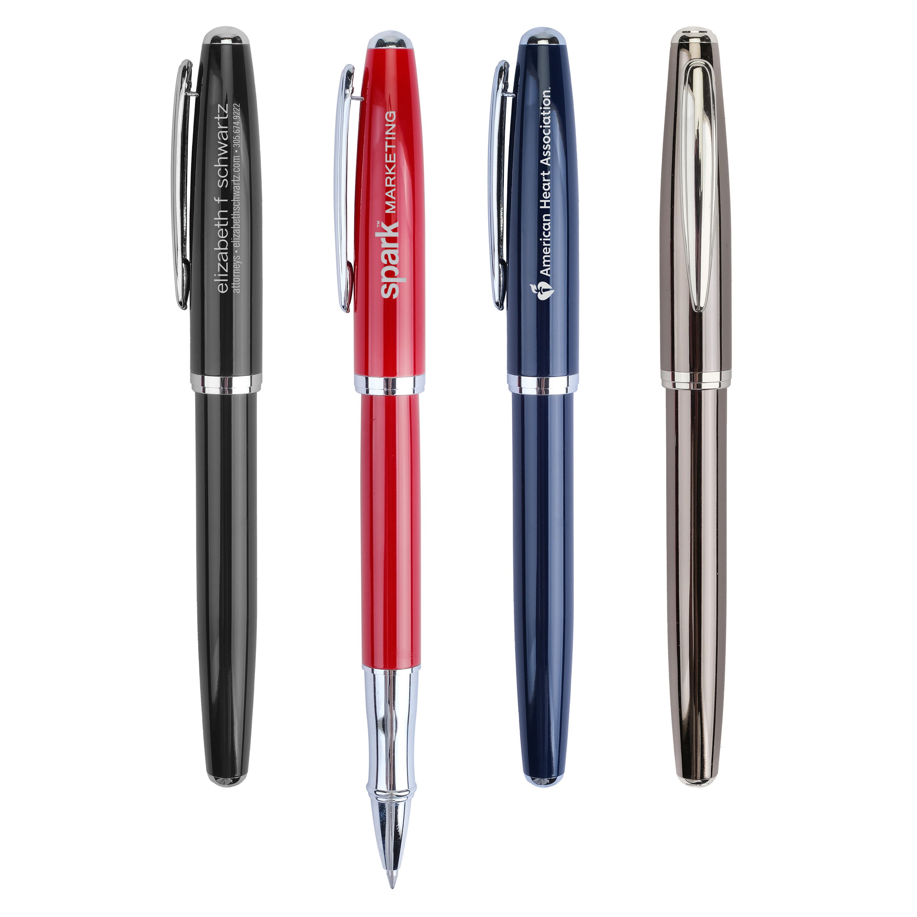 Stanford Rollerball Brass Cap-Off Roller Ball Pen 3