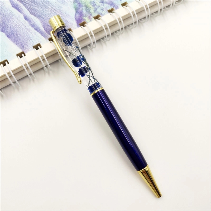 Dried Flower Metal Ballpoint Pen 16