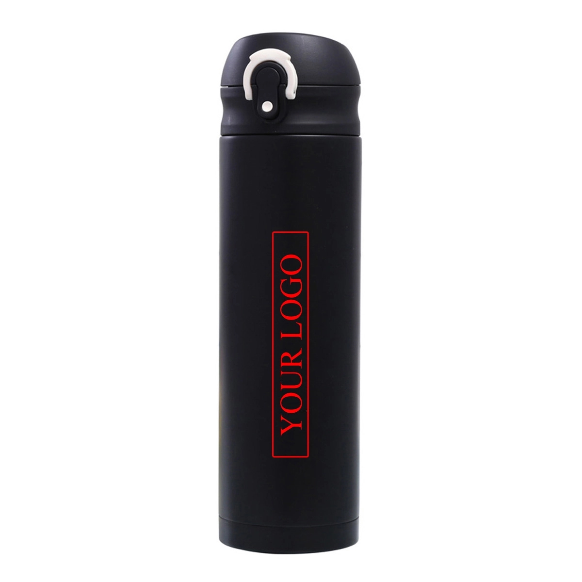 One-Button Open/Lock Stainless Steel Insulated Vacuum Mug 3