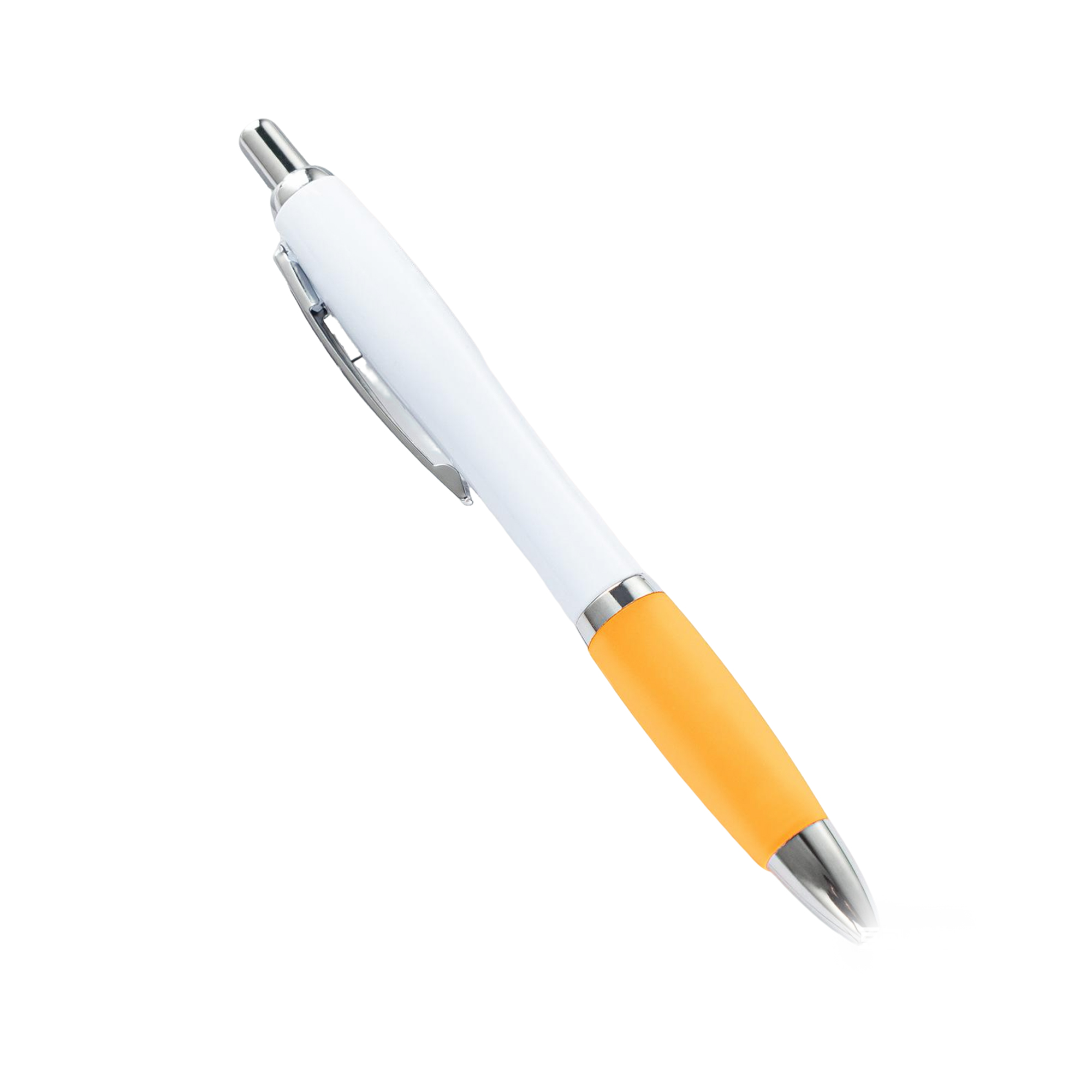 Retractable Ballpoint Pen Translucent Barrel Design 4