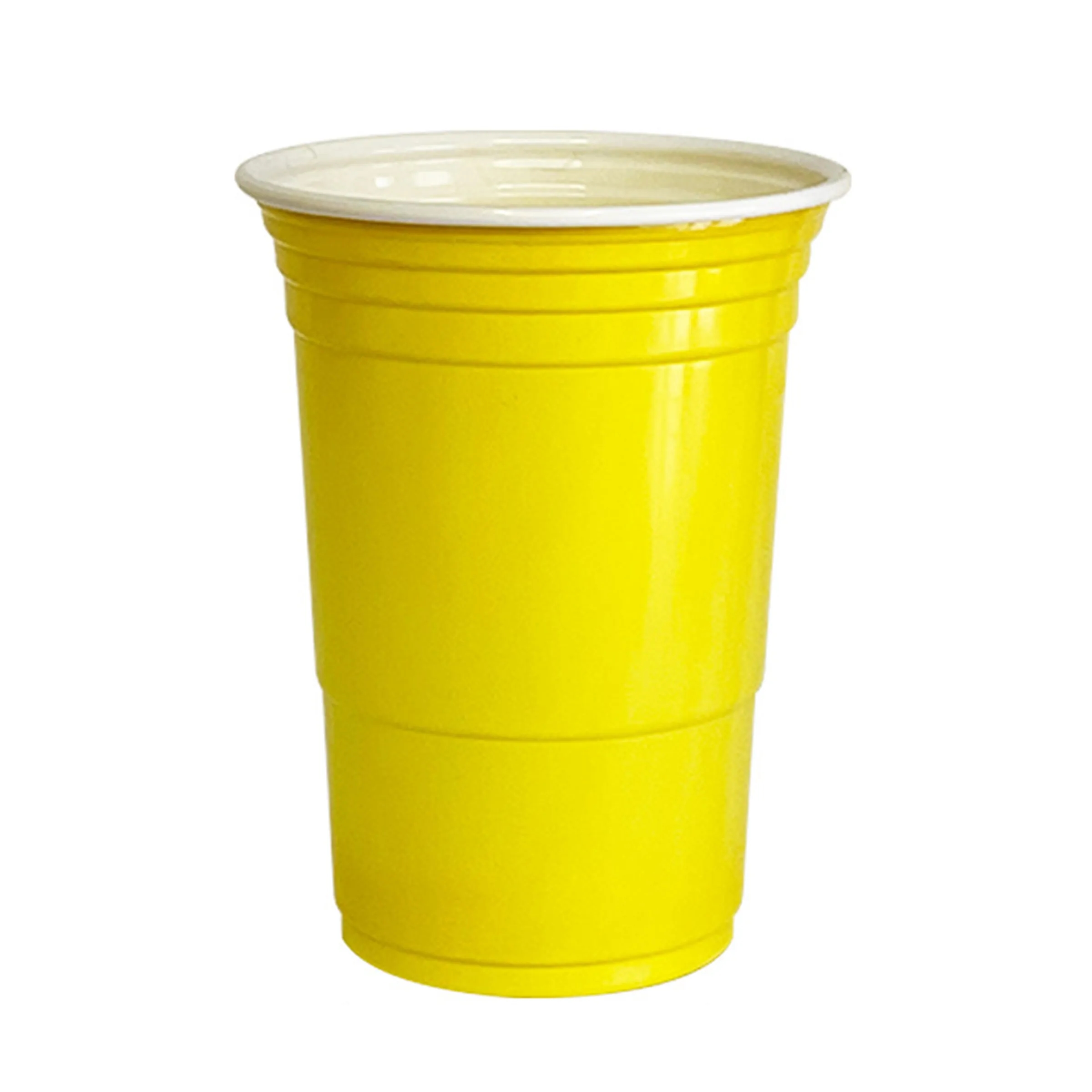 Polypropylene 10 Pack 16oz Colorful Plastic Cup 7