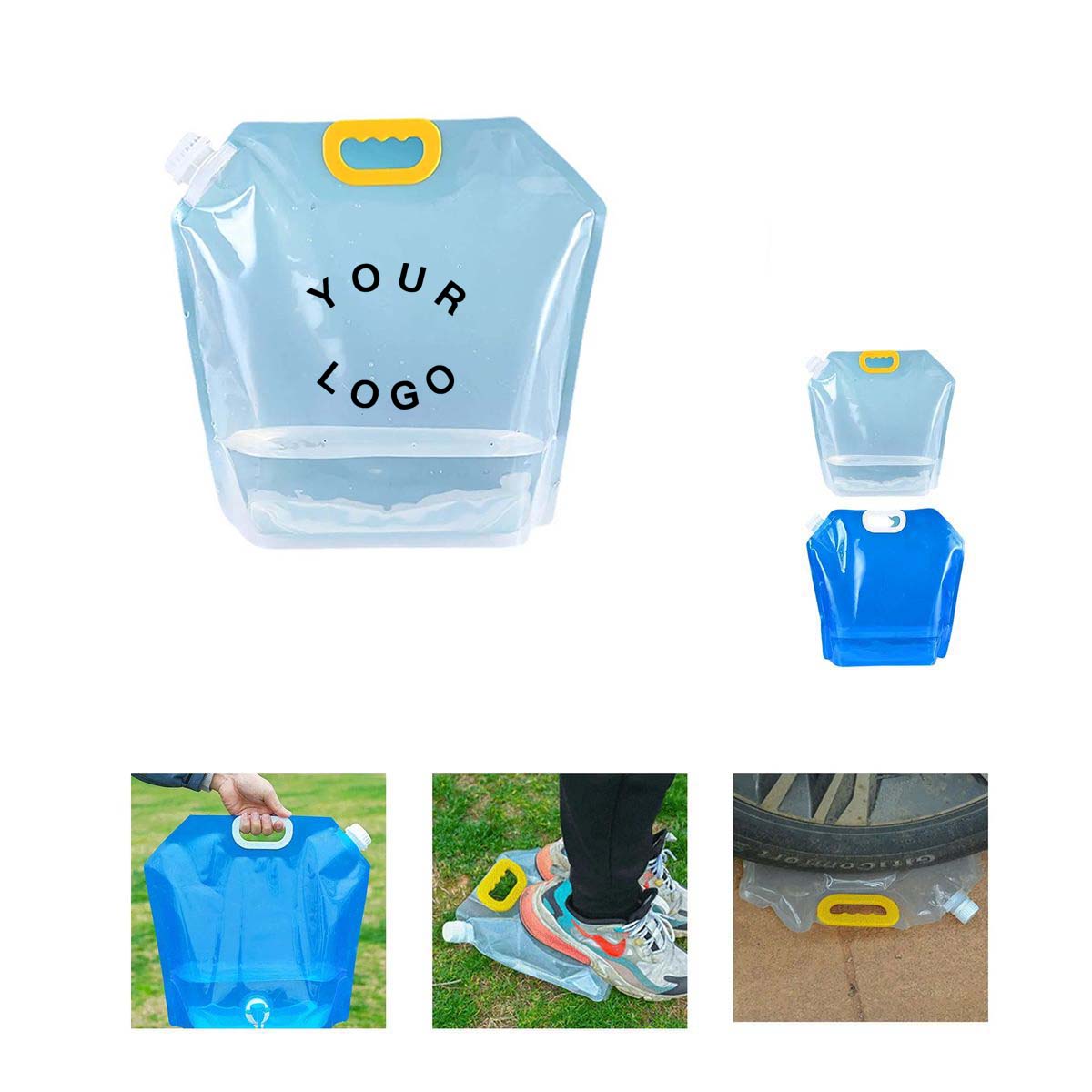 Leak Resistant Water Bag 2.6 Gallon for Survival Kits 3