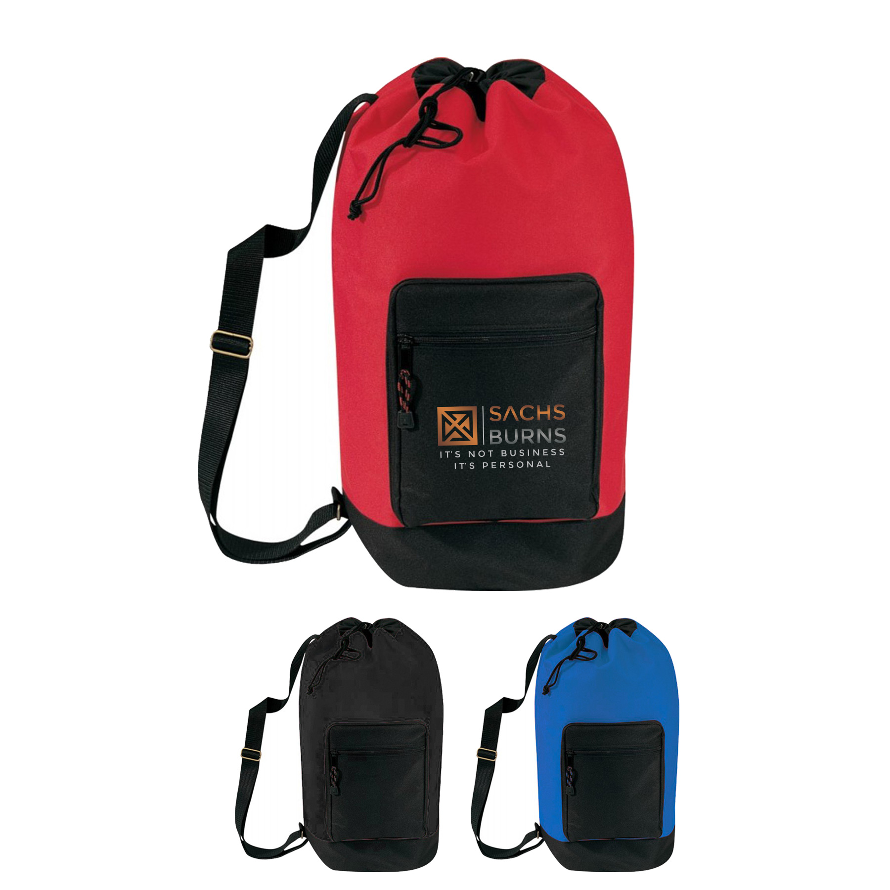 600D polyester Drawstring Backpack 2