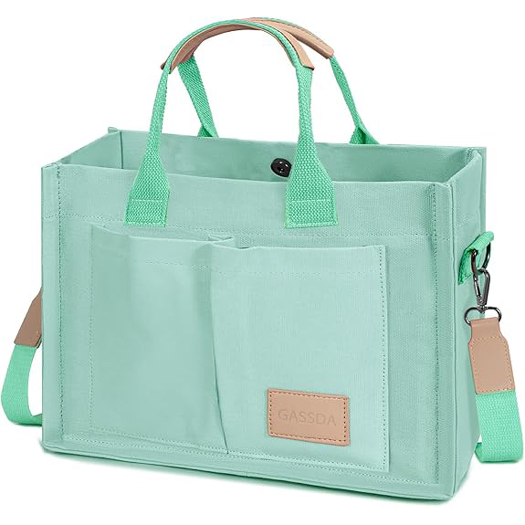 Canvas Single Shoulder Handbag, custom tote bag with logo imprint 1