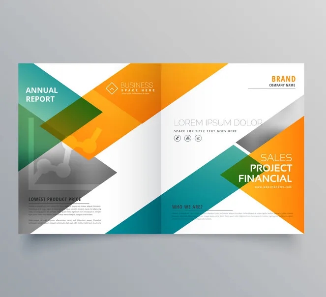 Folded Business Flyers (11" x 17") 1