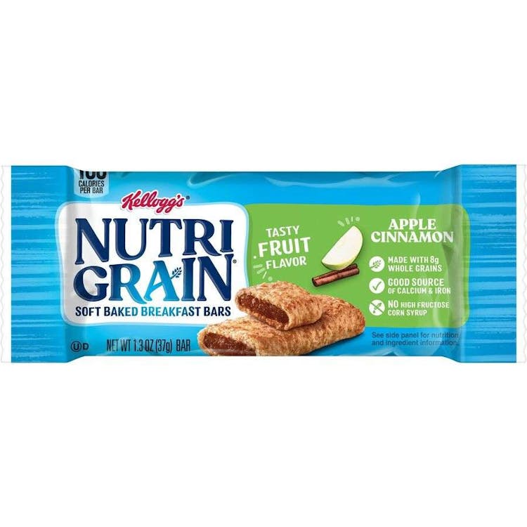 Nutri-Grain Breakfast Bars - Apple Cinnamon 1.3 oz 16 Box 2