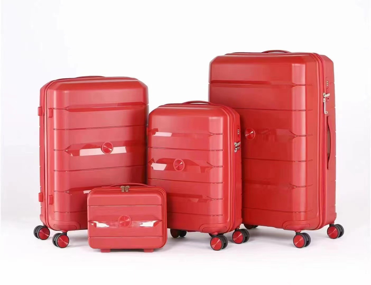 Double Rolling Wheels Suitcase 3