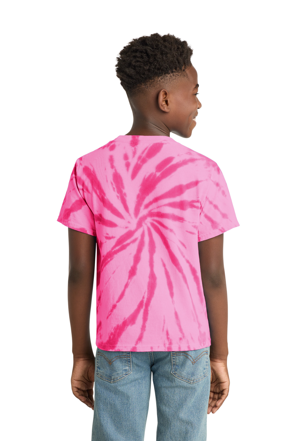 Port & Co Youth Tie-Dye Tee. PC147Y 124