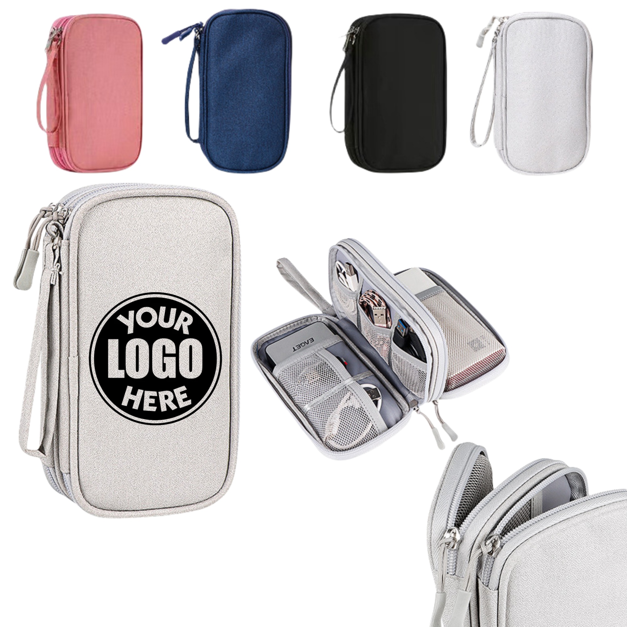 Travel Electronic Organizer Pouch Bag 6