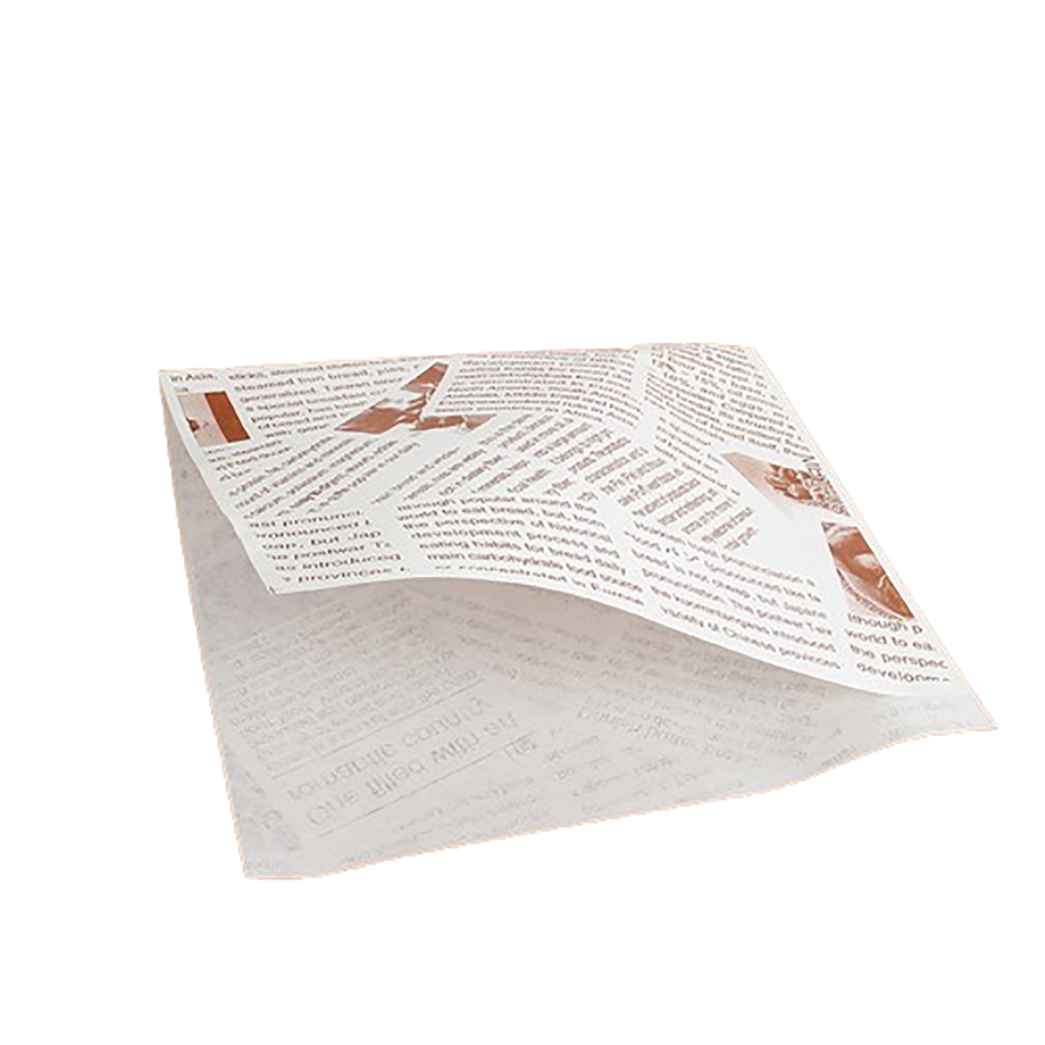 Disposable Oil-Resistant Triangle Paper Bag 5