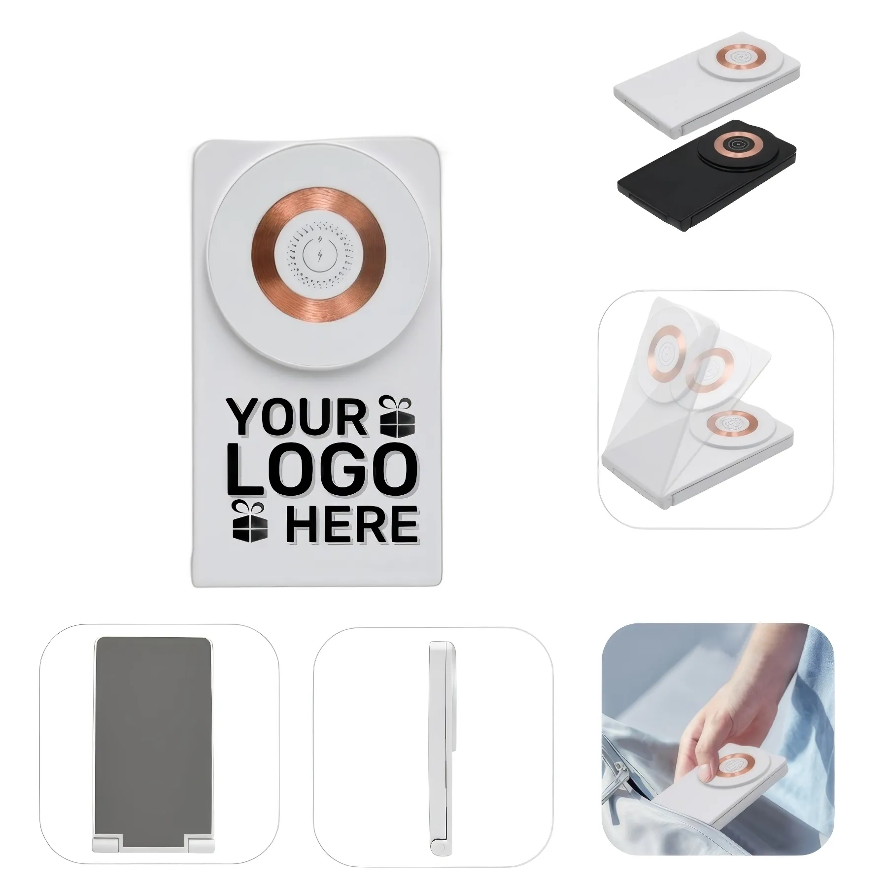 Magnetic Folding Clamshell Wireless Charger 3