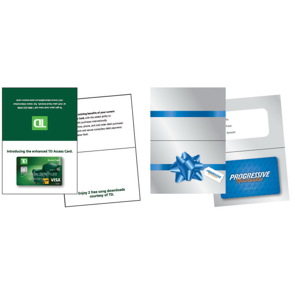 Gift Card With Encoded Magnetic Stripe 1
