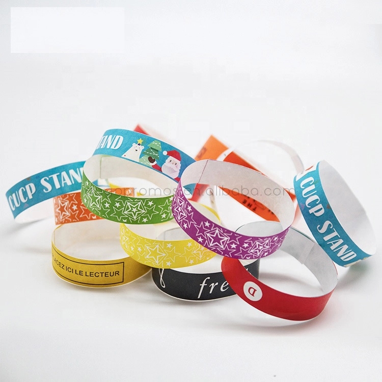 Tyvek Tearproof Paper Wristband for Events 2