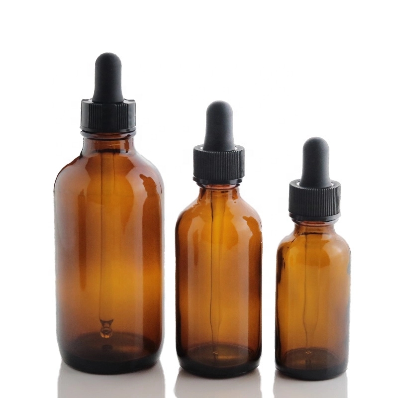 2OZ Amber Glass Essential Oil Bottle 4