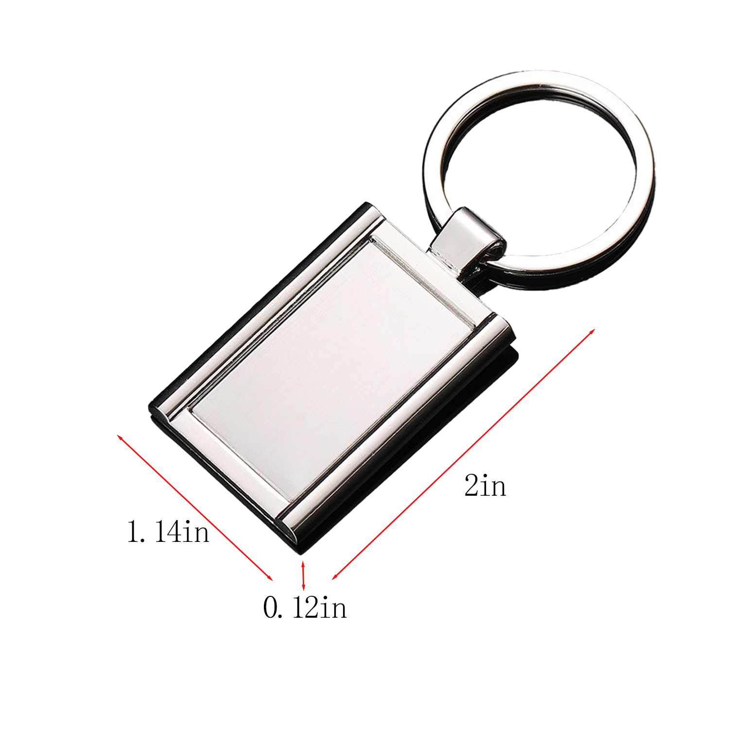 Zinc Alloy Car Keychain 6