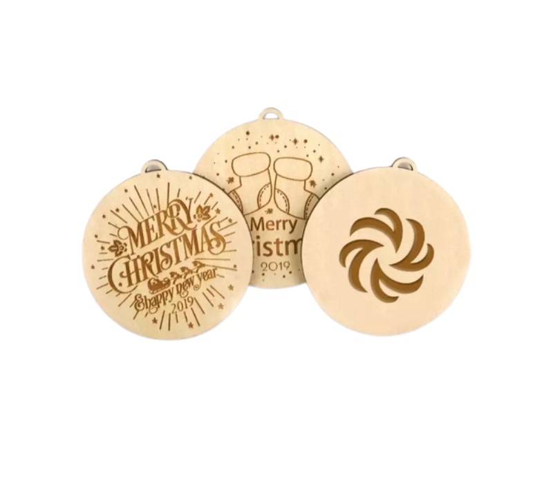 Wooden Christmas Ornament 3
