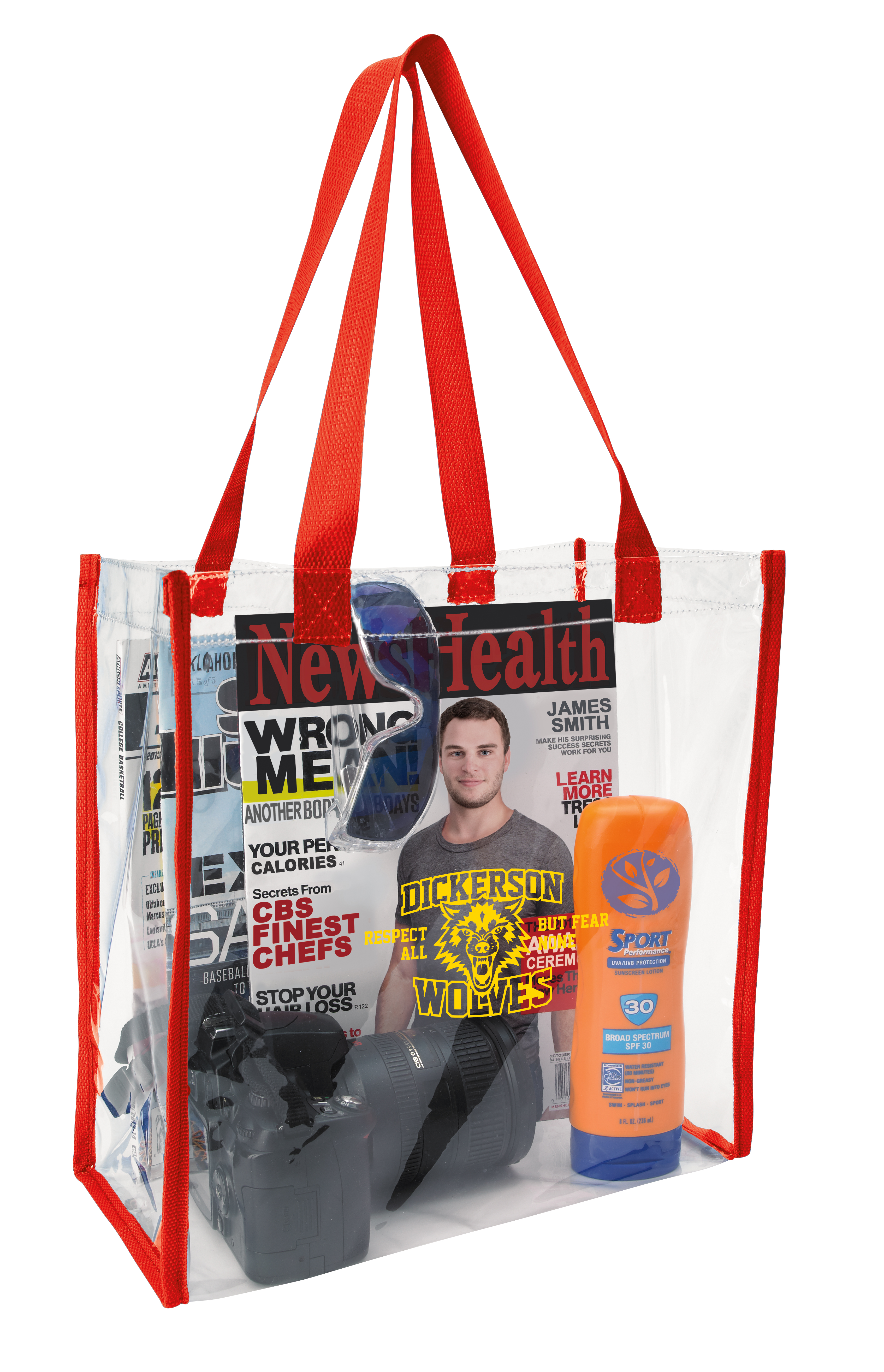 Good Value™ Clear Game Tote 14