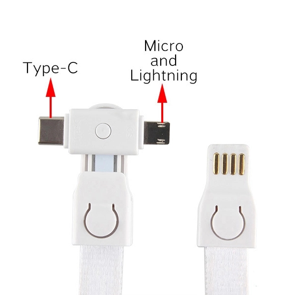 Trace Swivel Duo Charging Cable Lanyard 2