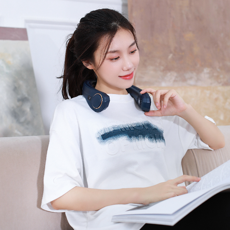 Portable Wearable Hands Free USB Neck Fan 5
