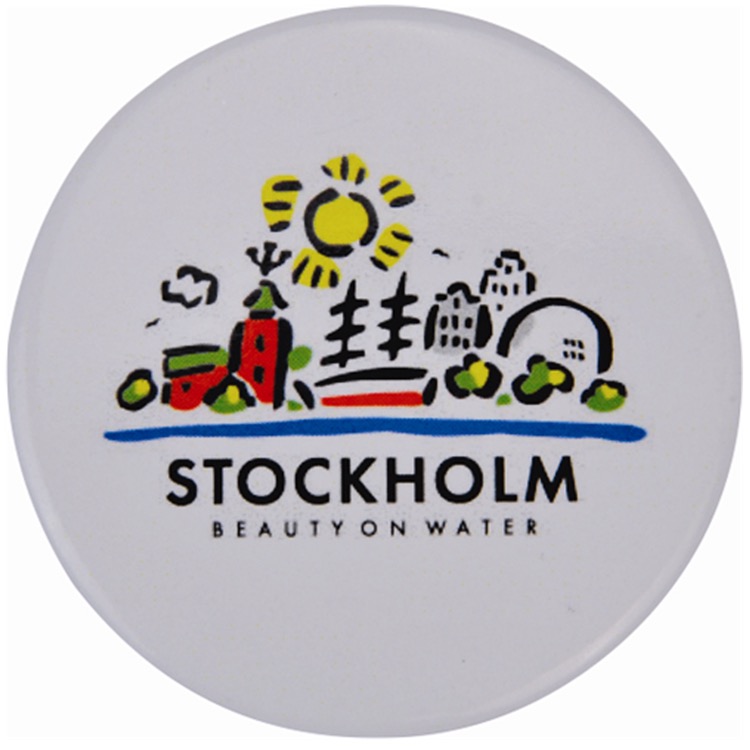 Button Badge - Round 75mmD 2