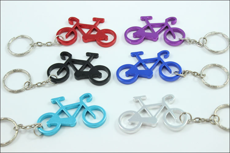 Bicycle Shaped Bottle Opener with Key Holder 2