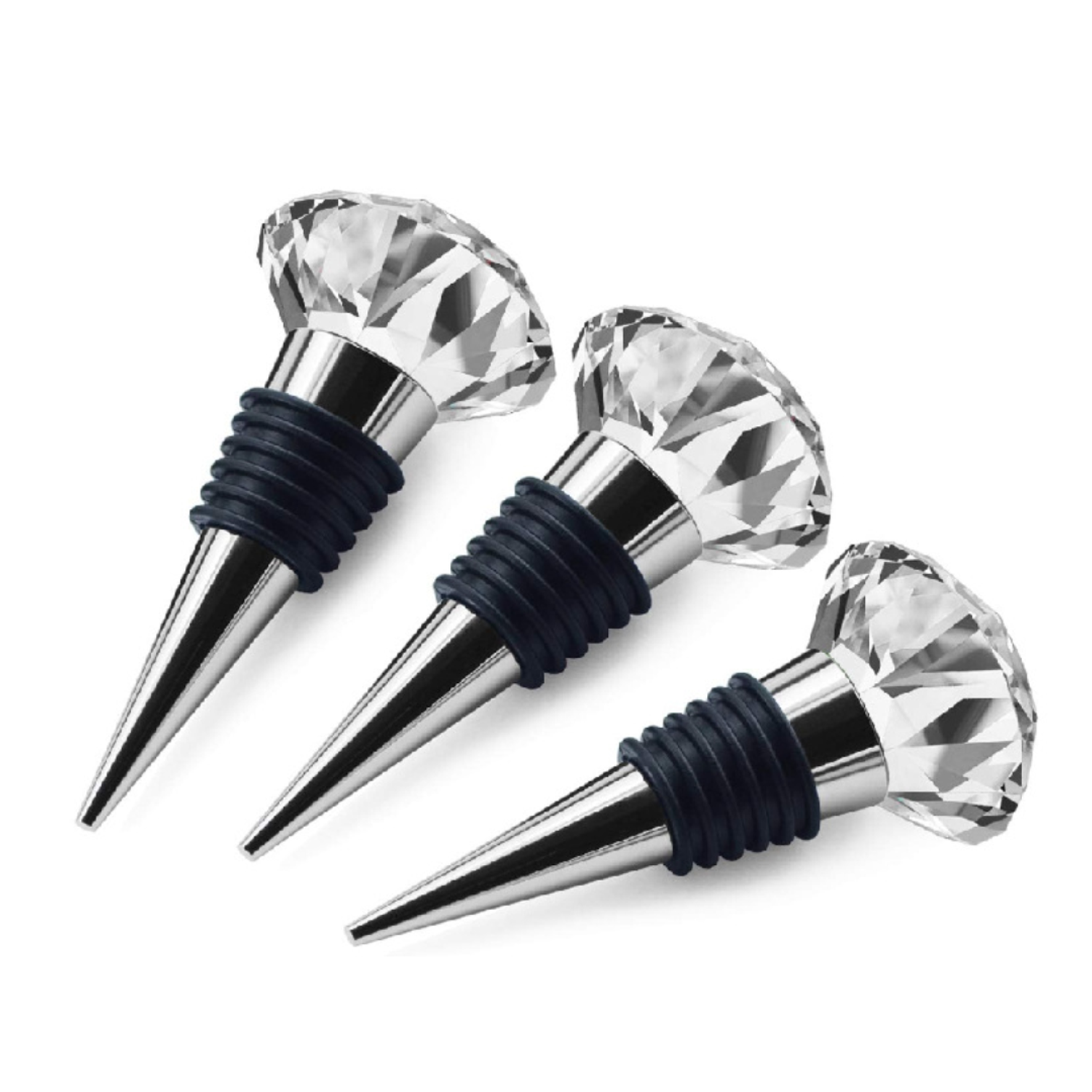 Crystal Wine and Beverage Bottle Stopper 7