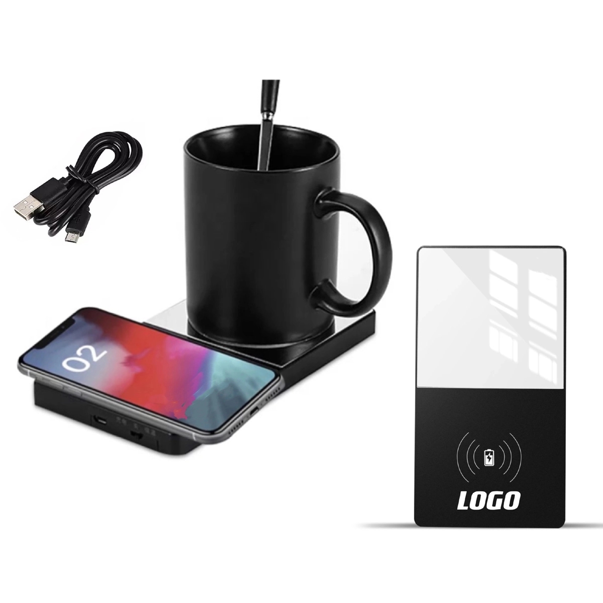 3-In-1 Mug Warmer & 5W Qi Wireless Charger 2
