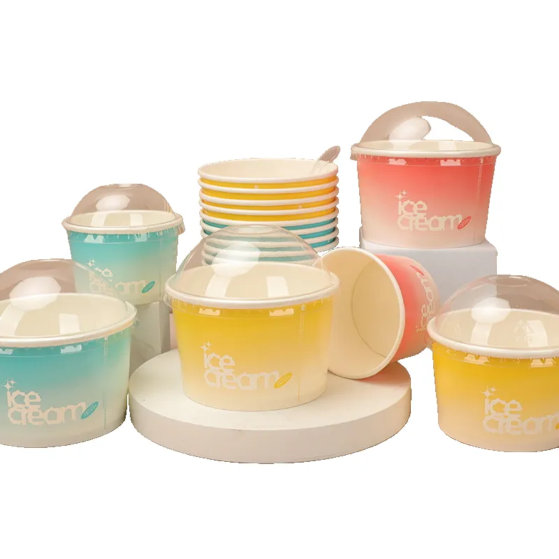 Ice Cream Paper Bowl 4