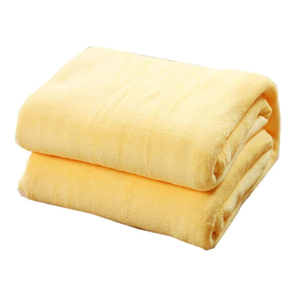 Double-sided Flannel Plain Thickened Single Layer Throw Blanket

 3
